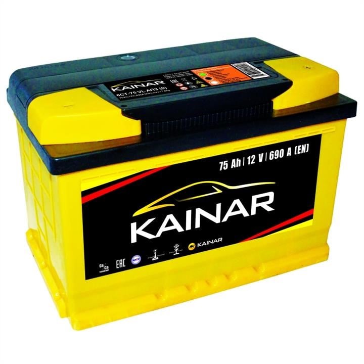 Kainar 075 261 0 120 ЖЧ Акумулятор Kainar 12В 75Ач 690А(EN) R+ 0752610120: Приваблива ціна - Купити в Україні на EXIST.UA!