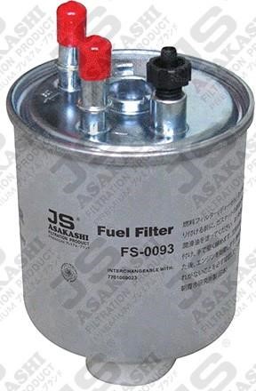 JS Asakashi FS0093 Фільтр палива FS0093: Купити в Україні - Добра ціна на EXIST.UA!