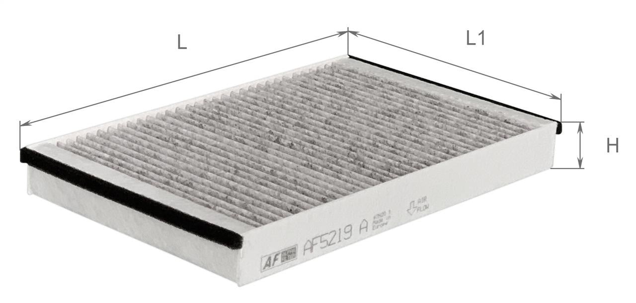 AF5219A Alpha Filter Фільтр салону з активованим вугіллям