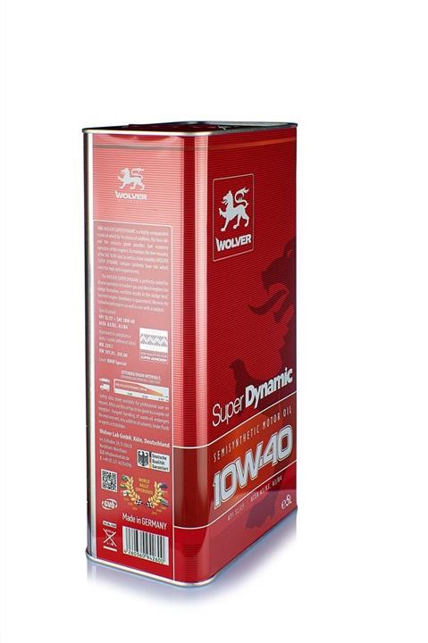 Моторна олива Wolver Super Dynamic 10W-40, 5 л Wolver 4260360942600