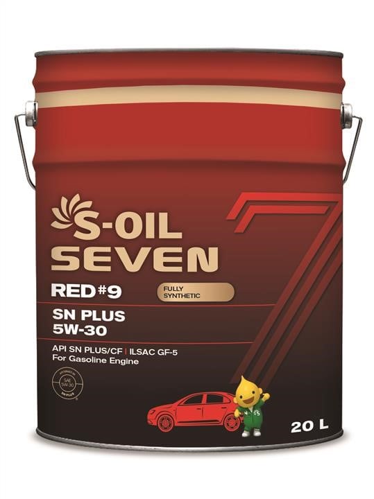 S-Oil SNRSNPLUS53020 Моторна олива S-Oil Seven Red #9 5W-30, 20л SNRSNPLUS53020: Приваблива ціна - Купити в Україні на EXIST.UA!