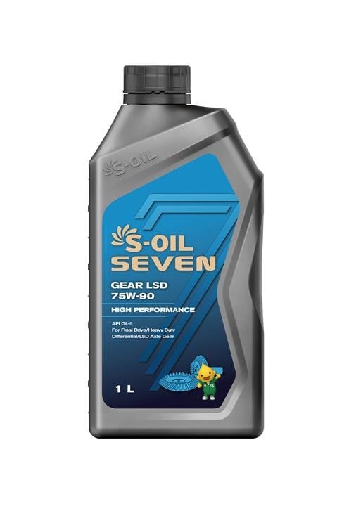 S-Oil SNGLSD75901 Олива трансмісійна S-oil Seven GEAR LSD 75W-90, 1 л SNGLSD75901: Приваблива ціна - Купити в Україні на EXIST.UA!