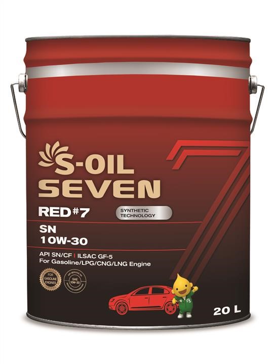 S-Oil SRSN103020 Моторна олива S-Oil Seven Red #7 10W-30, 20л SRSN103020: Купити в Україні - Добра ціна на EXIST.UA!