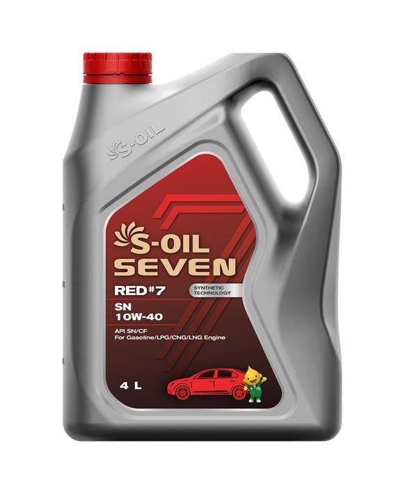 S-Oil SRSN10404 Моторна олива S-Oil Seven Red #7 10W-40, 4л SRSN10404: Купити в Україні - Добра ціна на EXIST.UA!