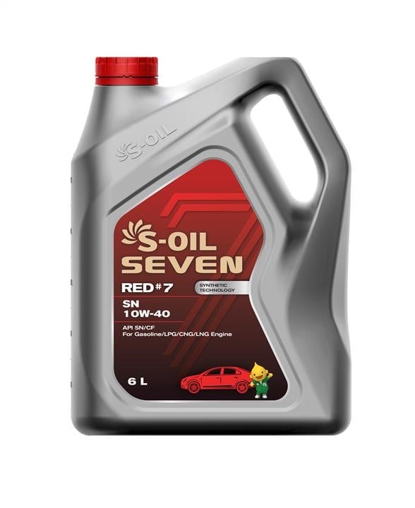S-Oil SRSN10406 Моторна олива S-Oil Seven Red #7 10W-40, 6л SRSN10406: Купити в Україні - Добра ціна на EXIST.UA!