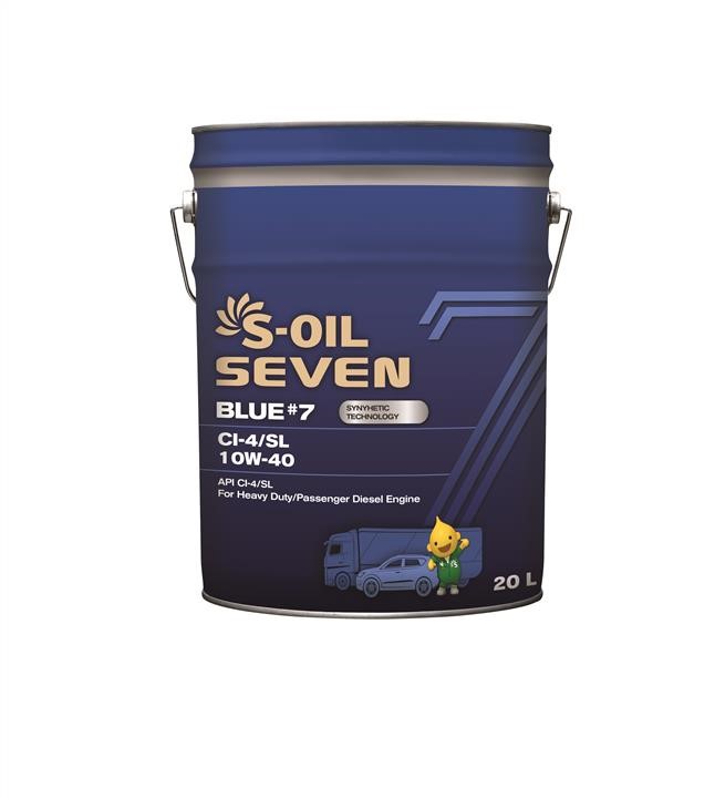 S-Oil SBCI104020 Моторна олива S-Oil Seven Blue #7 10W-40, 20л SBCI104020: Купити в Україні - Добра ціна на EXIST.UA!