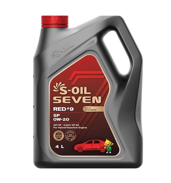 S-Oil SRSP0204 Моторна олива S-Oil Seven Red #9 0W-20, 4л SRSP0204: Купити в Україні - Добра ціна на EXIST.UA!