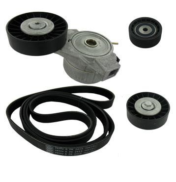 VKMA34502 SKF Поликлиновый ремень, комплект
