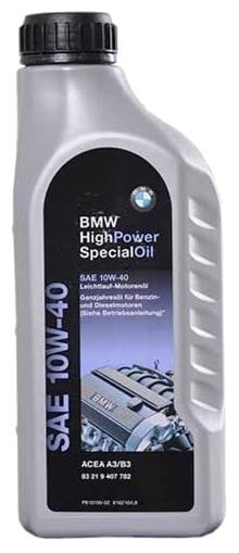 BMW 83 21 9 407 770 Моторна олива BMW High Power Oil 10W-40, 1л 83219407770: Приваблива ціна - Купити в Україні на EXIST.UA!