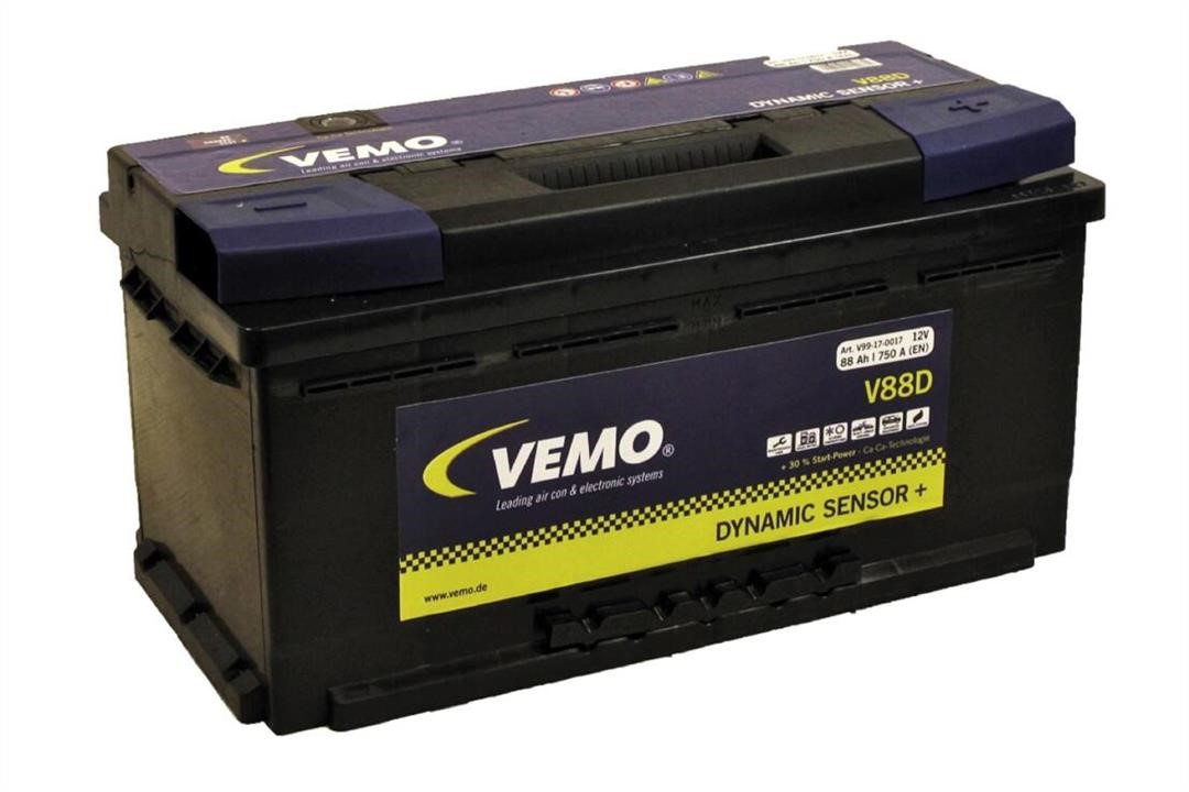 Vemo V99-17-0017 Акумулятор Vemo 12В 88Ач 750А(EN) R+ V99170017: Купити в Україні - Добра ціна на EXIST.UA!