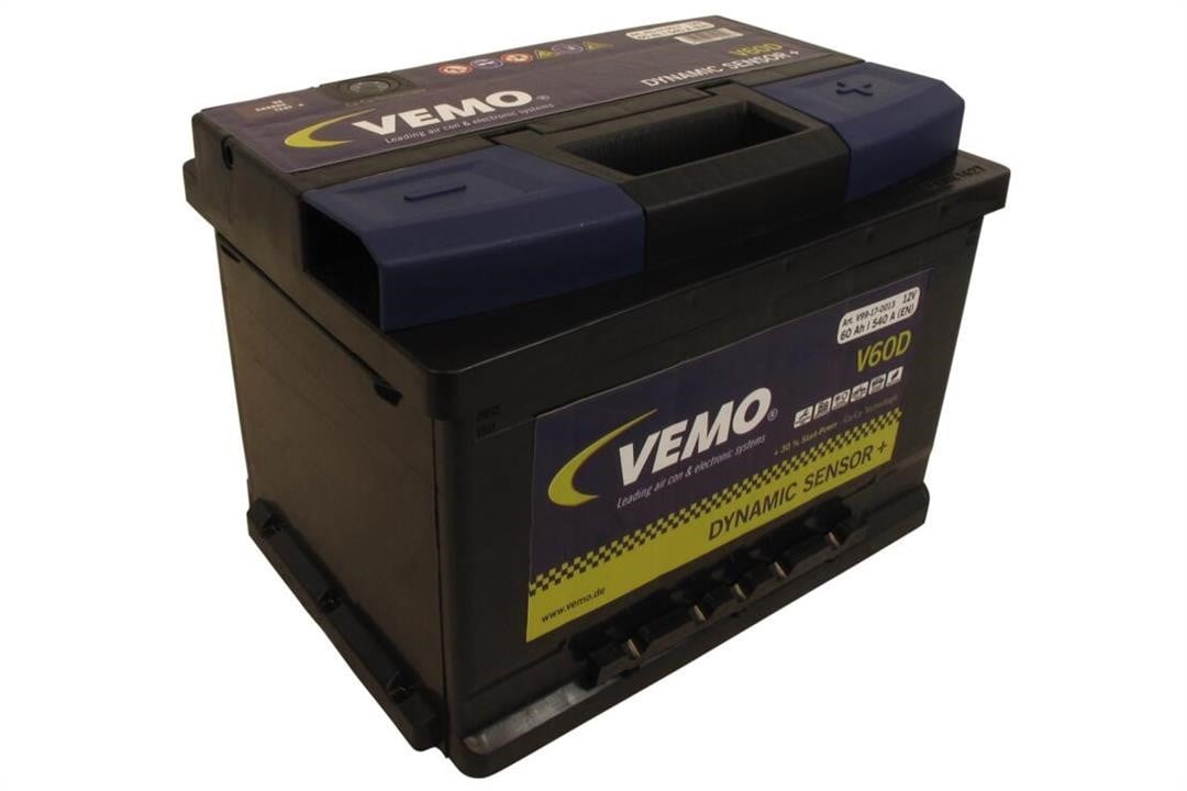 Vemo V99-17-0013 Акумулятор Vemo 12В 60Ач 540А(EN) R+ V99170013: Купити в Україні - Добра ціна на EXIST.UA!
