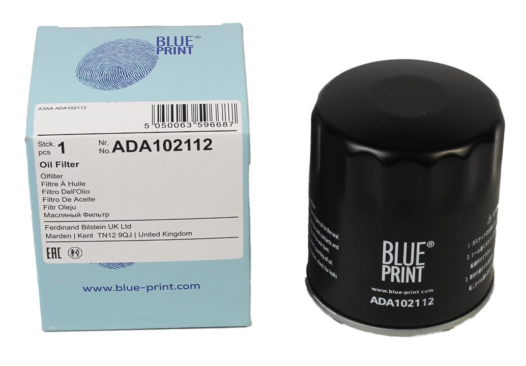 Фільтр масляний Blue Print ADA102112
