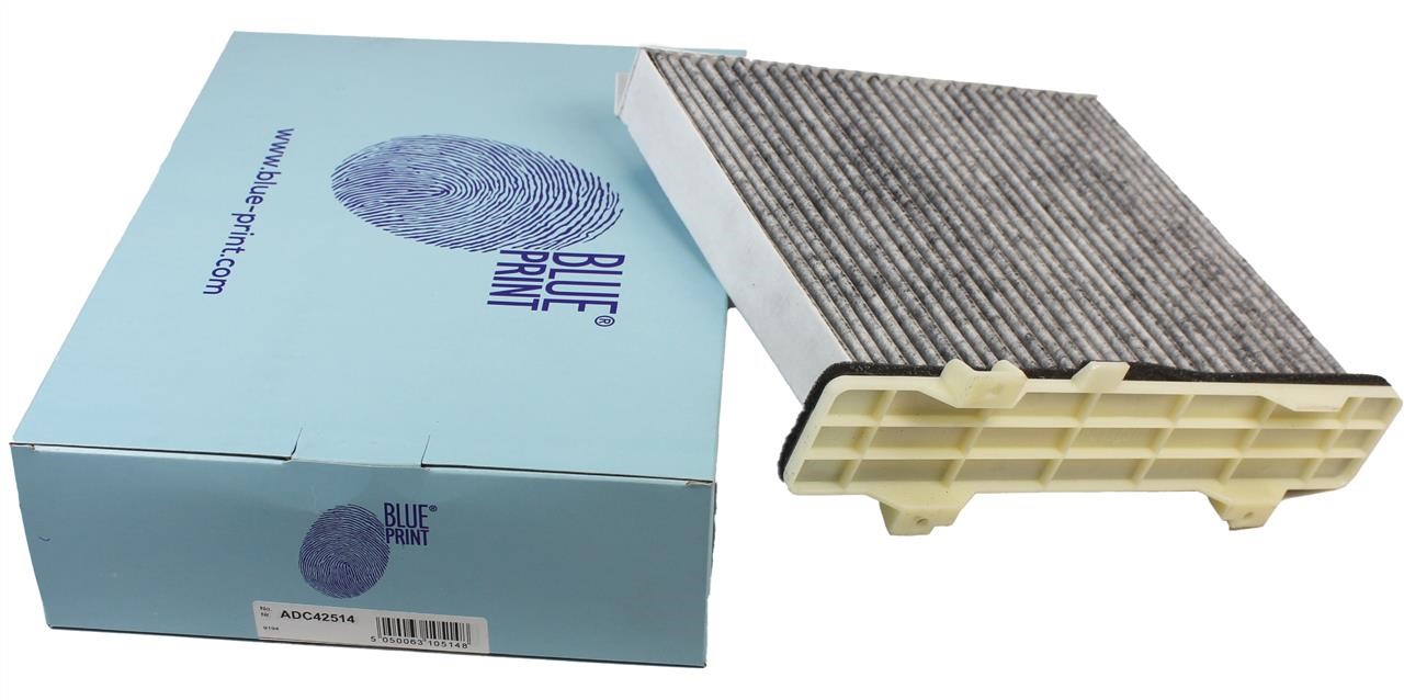 Фильтр салона с активированным углем Blue Print ADC42514