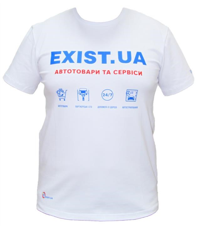 Exist E2021LA Футболка біла з логотипом, L E2021LA: Приваблива ціна - Купити в Україні на EXIST.UA!