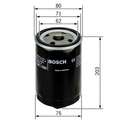 Bosch 0 451 103 338 Фільтр масляний 0451103338: Купити в Україні - Добра ціна на EXIST.UA!