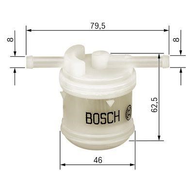 Bosch 0 986 450 117 Фільтр палива 0986450117: Купити в Україні - Добра ціна на EXIST.UA!