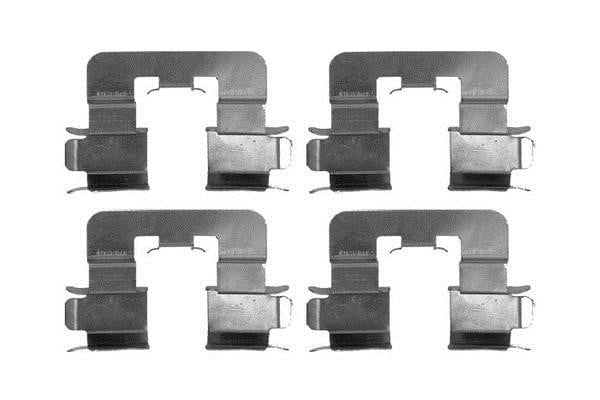 1987474465 Bosch Комплект монтажний гальмівних колодок