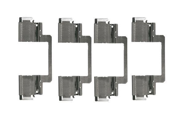 1987474736 Bosch Комплект монтажний гальмівних колодок