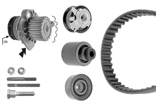 Bosch 1 987 946 421 Ремень ГРМ, комплект с водяным насосом 1987946421: Купить в Украине - Отличная цена на EXIST.UA! 1987946421 Bosch Ремень ГРМ, комплект с водяным насосом