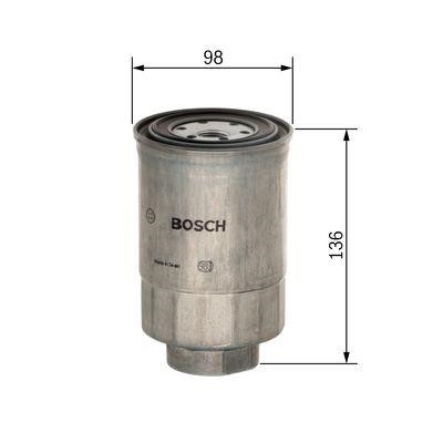 Bosch F 026 402 831 Фільтр палива F026402831: Купити в Україні - Добра ціна на EXIST.UA!