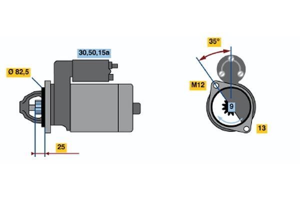 Купити Bosch 0 001 108 101 за низькою ціною в Україні!