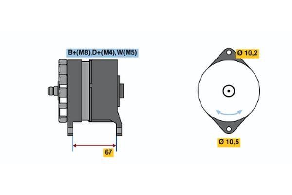 Генератор Bosch 0 120 469 920