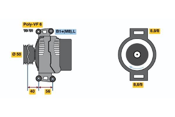 Купить Bosch 0124325039 – отличная цена на EXIST.UA!