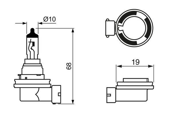 Bosch Лампа накаливания 12V – цена 345 UAH