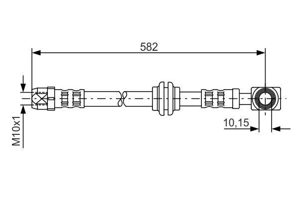 Bosch Тормозной шланг – цена 669 UAH