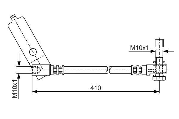 Bosch Тормозной шланг – цена 993 UAH