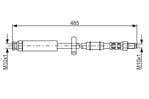 Bosch Тормозной шланг – цена 471 UAH