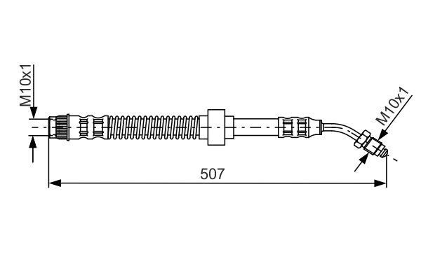 Bosch Тормозной шланг – цена 534 UAH