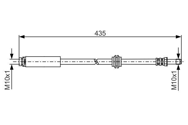 Bosch Тормозной шланг – цена 483 UAH