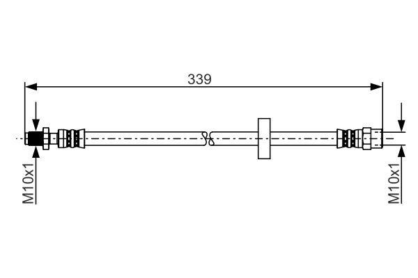 Bosch Тормозной шланг – цена 552 UAH