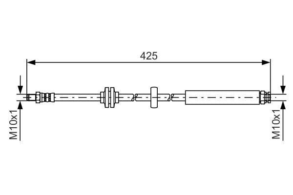 Bosch Тормозной шланг – цена 453 UAH