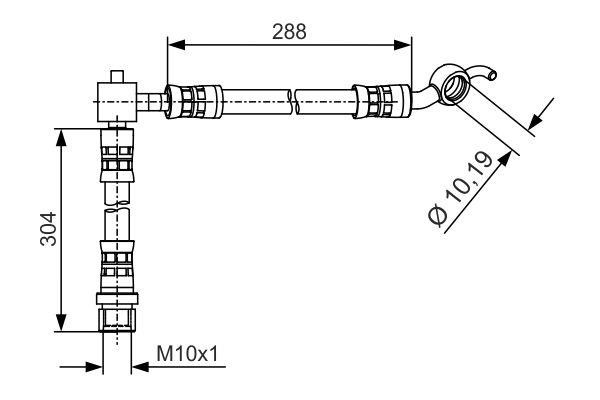 Bosch Тормозной шланг – цена 918 UAH