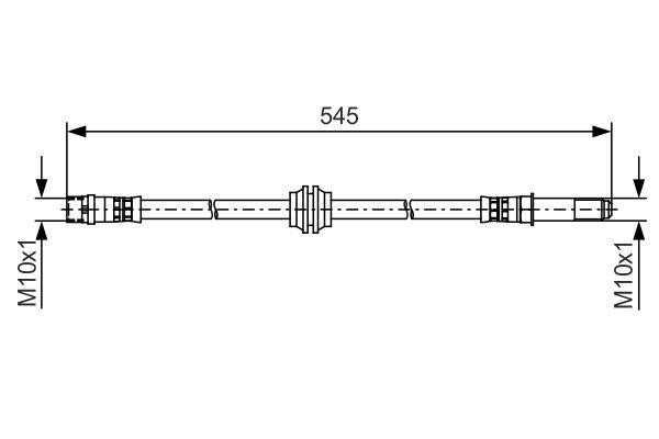 Bosch Тормозной шланг – цена 576 UAH