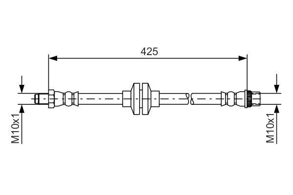 Bosch Тормозной шланг – цена 426 UAH