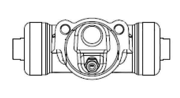 F026002386 Bosch Циліндр гальмівний, колесний
