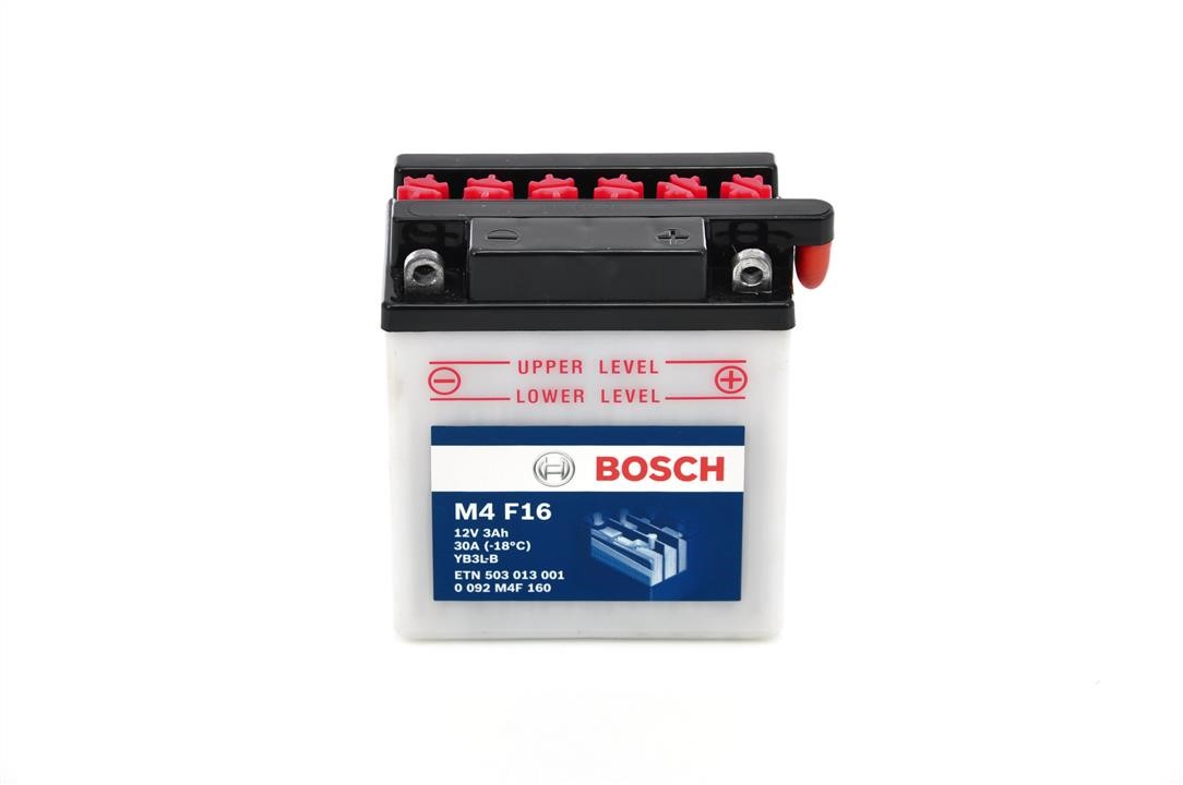 Акумулятор Bosch 12В 3Ач 30А(EN) R+ Bosch 0 092 M4F 160
