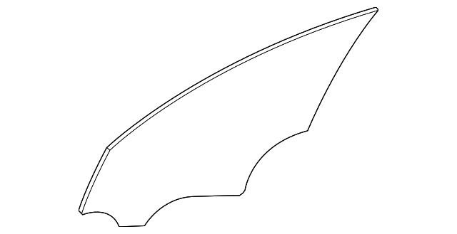 A2057254000 Mercedes Скло бічне