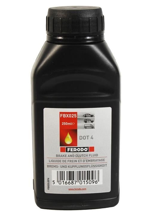 Ferodo FBX025 Тормозная жидкость DOT 4, 0,25 л FBX025: Купить в Украине - Отличная цена на EXIST.UA!