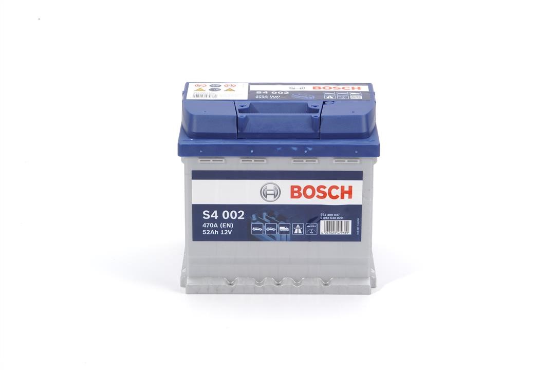 Батарея аккумуляторная Bosch 12В 52Ач 470А(EN) R+ Bosch 0092S40020