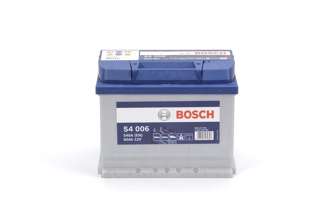 Батарея аккумуляторная Bosch 12В 60Ач 540A(EN) L+ Bosch 0092S40060 - фото 4