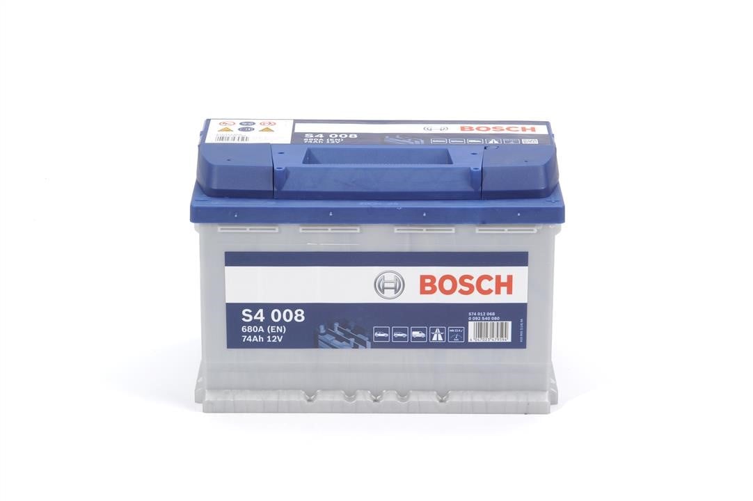 Батарея аккумуляторная Bosch 12В 74Ач 680A(EN) R+ Bosch 0092S40080