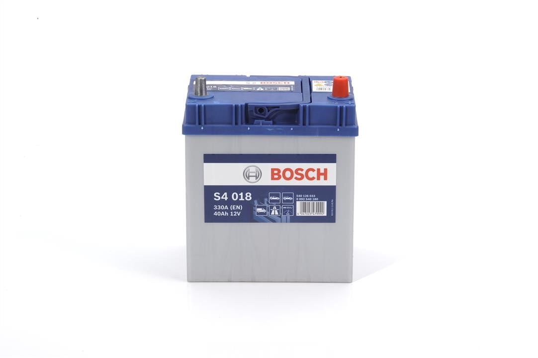 Батарея аккумуляторная Bosch 12В 40Ач 330А(EN) R+ Bosch 0092S40180