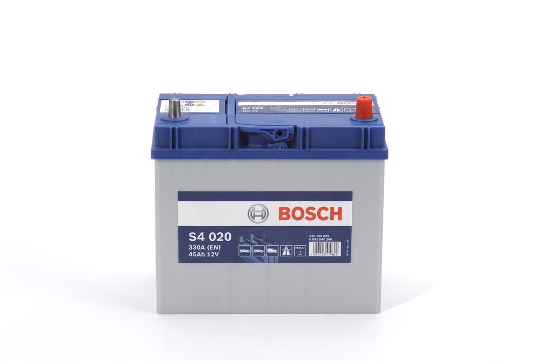 Батарея аккумуляторная Bosch 12В 45Ач 330A(EN) R+ Bosch 0092S40200