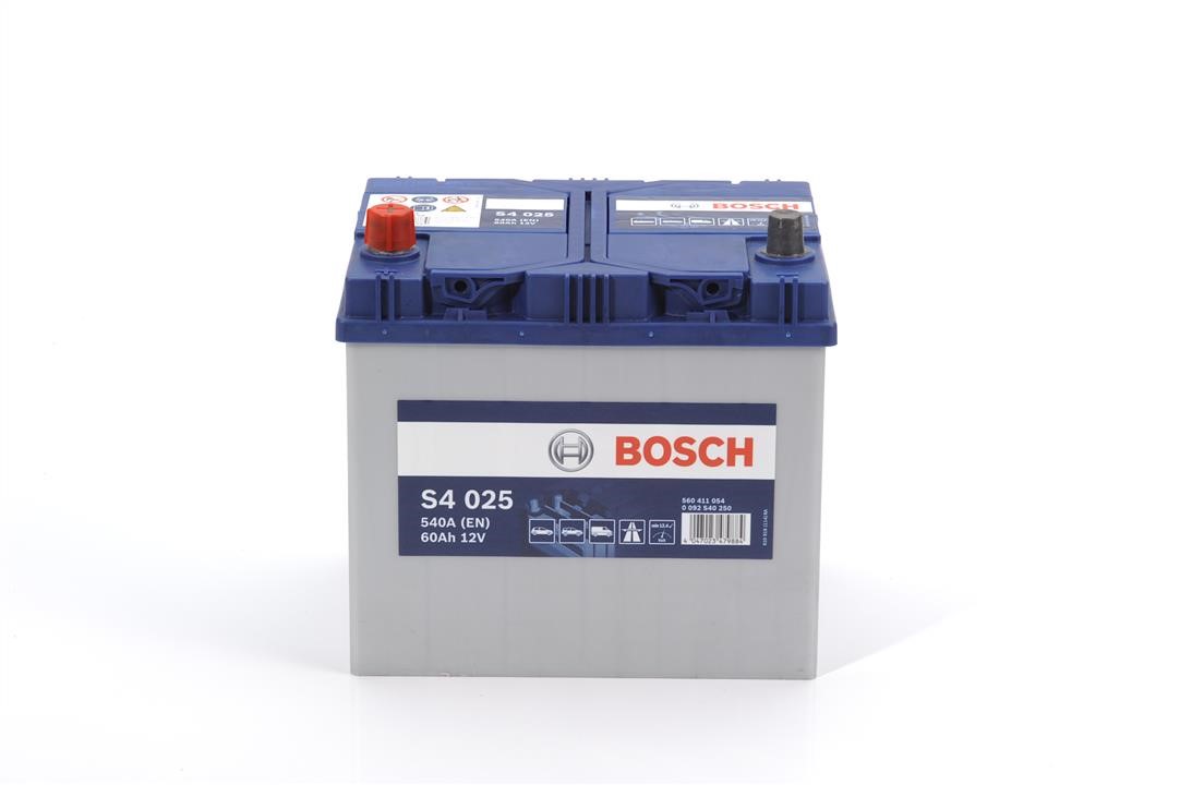 Батарея аккумуляторная Bosch 12В 60Ач 540A(EN) L+ Bosch 0092S40250