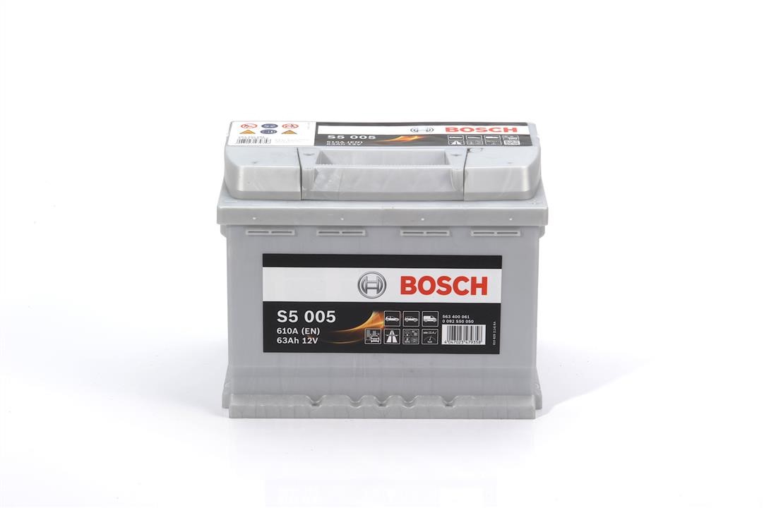Батарея аккумуляторная Bosch 12В 63Ач 610А(EN) R+ Bosch 0092S50050