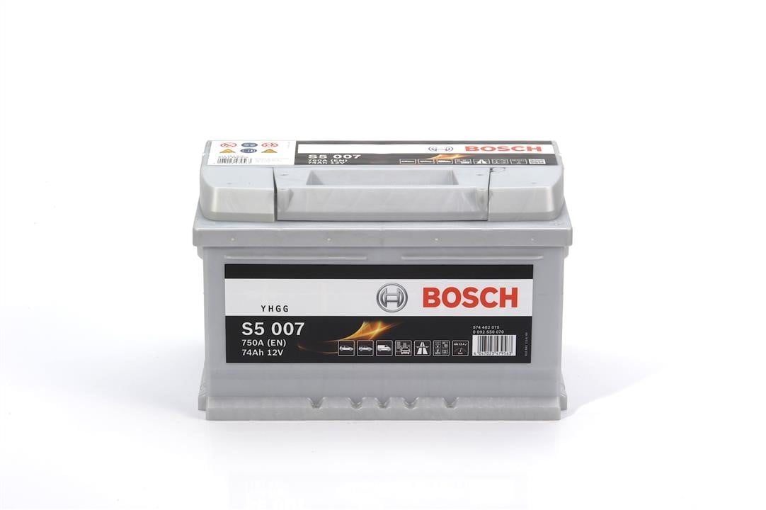 Батарея аккумуляторная Bosch 12В 74Ач 750А(EN) R+ Bosch 0092S50070